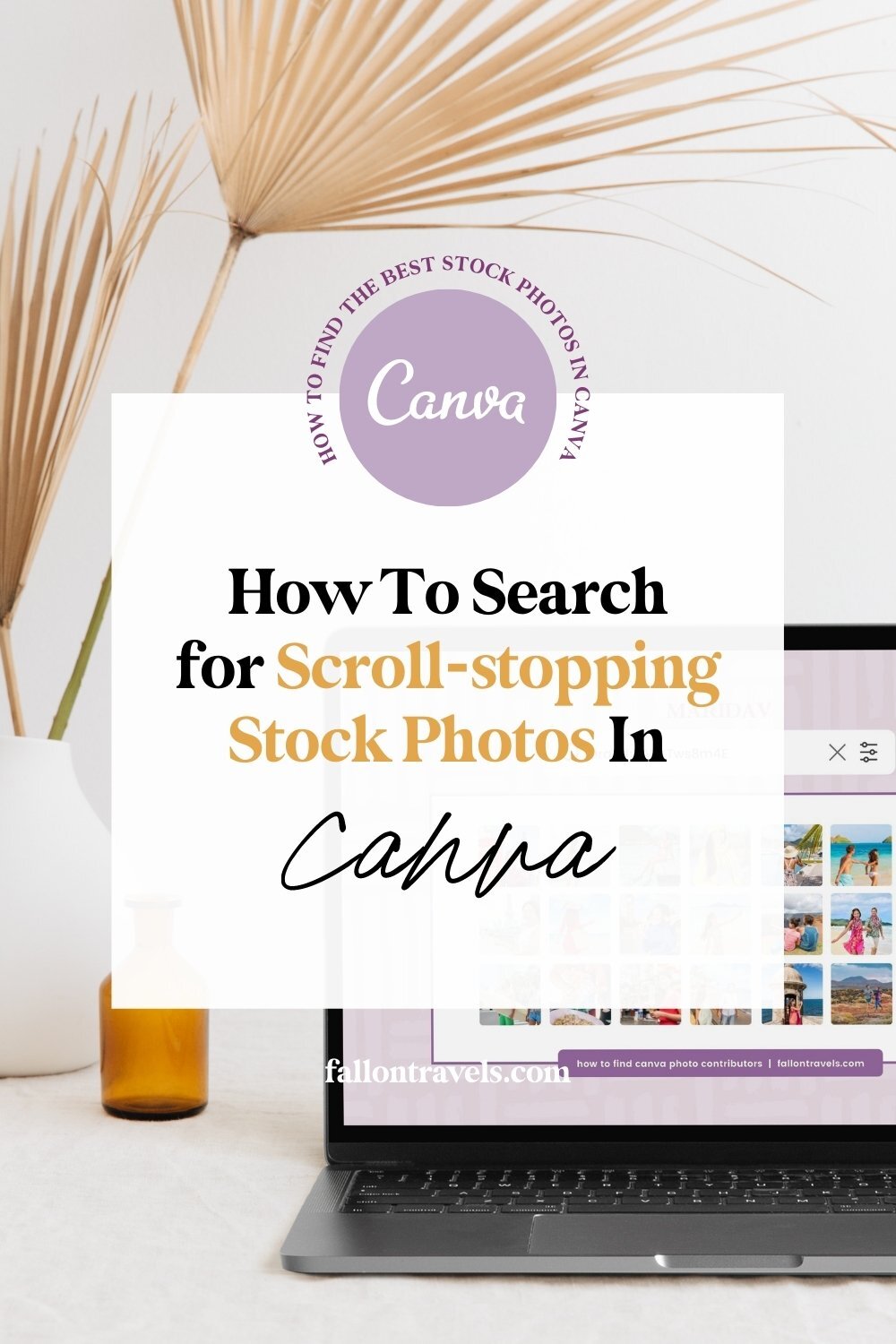 How to Search for the Best Canva Stock Photos using Brand Codes | FallonTravels.com