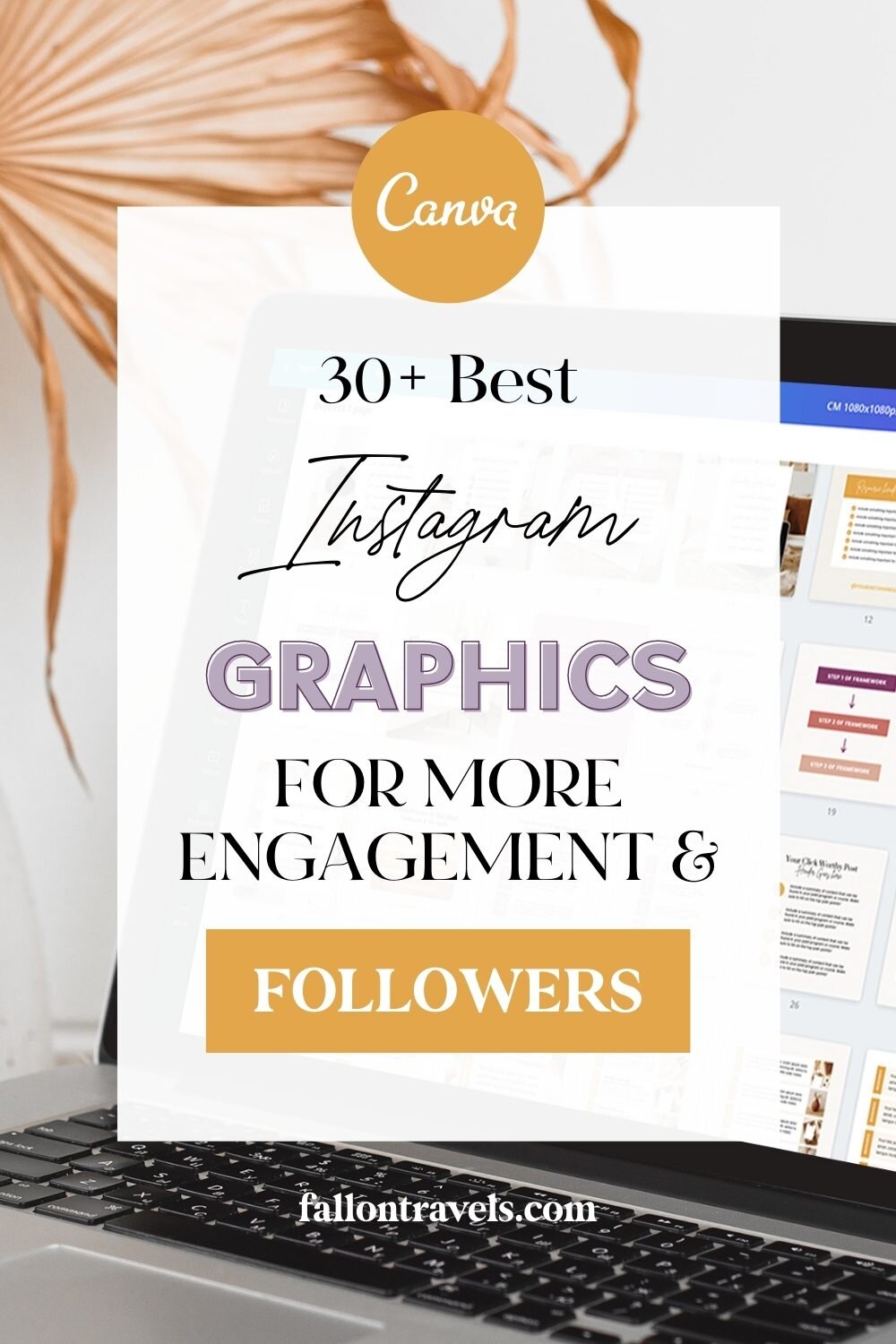 Instagram Graphic Canva Examples for Share-worthy Posts that Stop-the-scroll | Fallon Travels