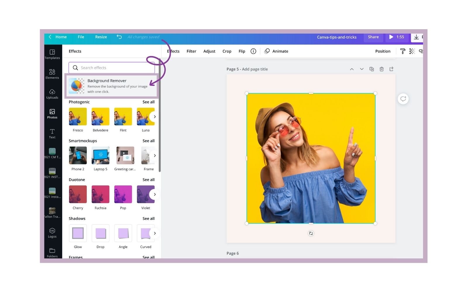How to Add a White Outline to Your Image in Canva — Fallon Travels