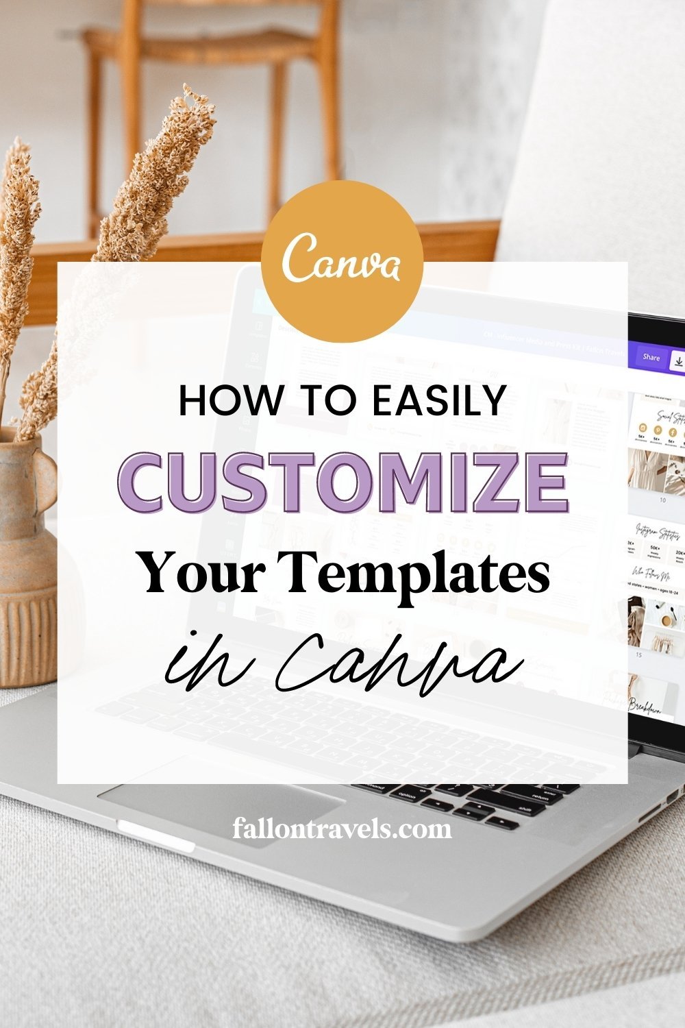 How to Easily Customize Canva Templates to Match Your Brand | Fallon Travels