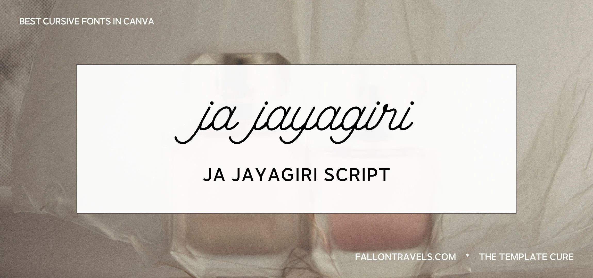 50+ Best Canva Cursive Fonts for Scroll-stopping Designs — Fallon Travels