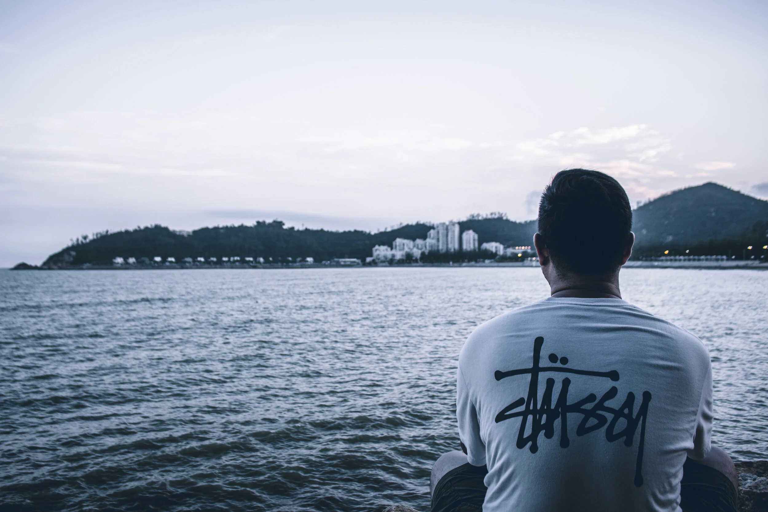 Boy Looking Out Towards Ocean.jpg