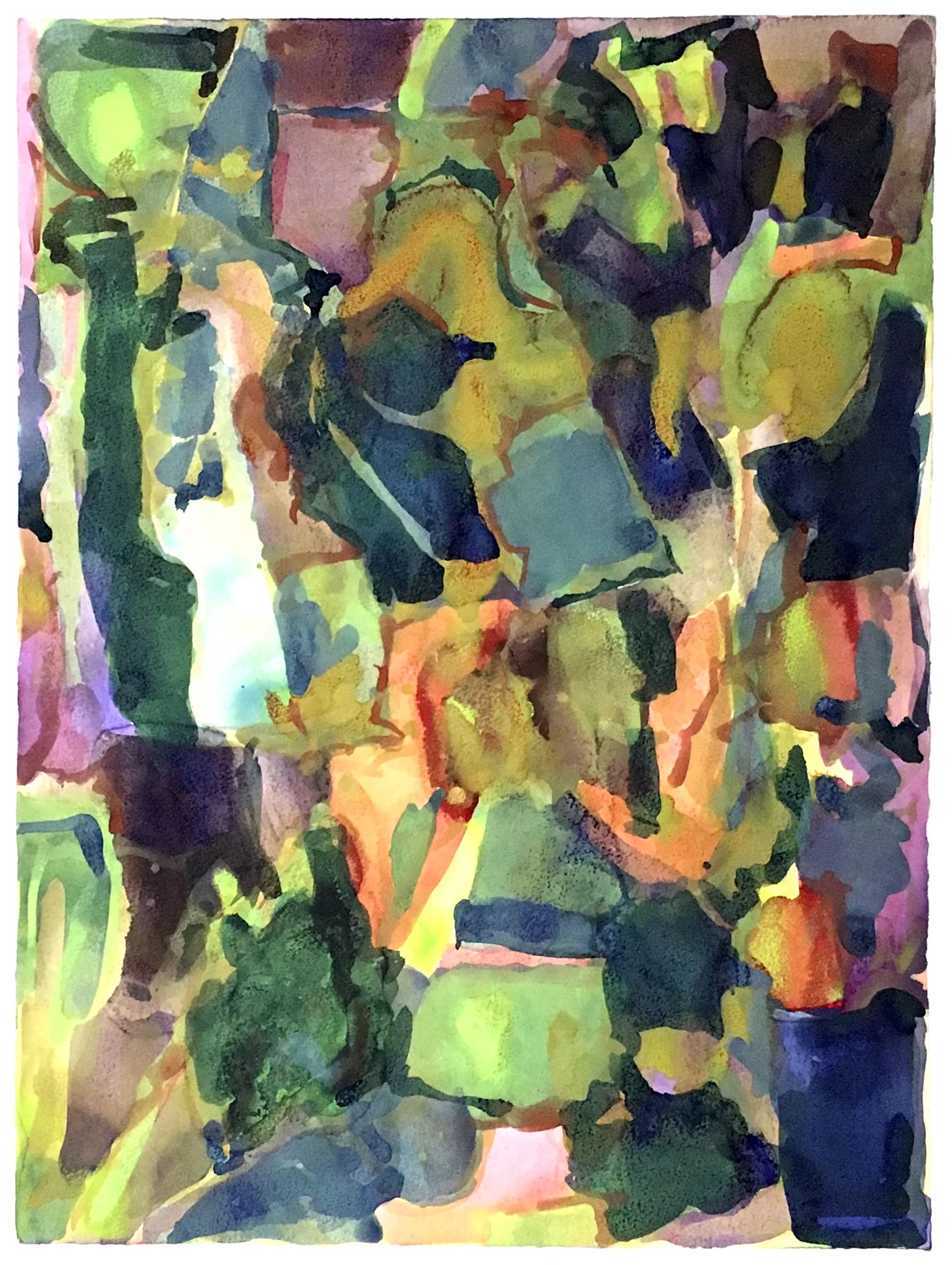 Abstract Aerial Landscape