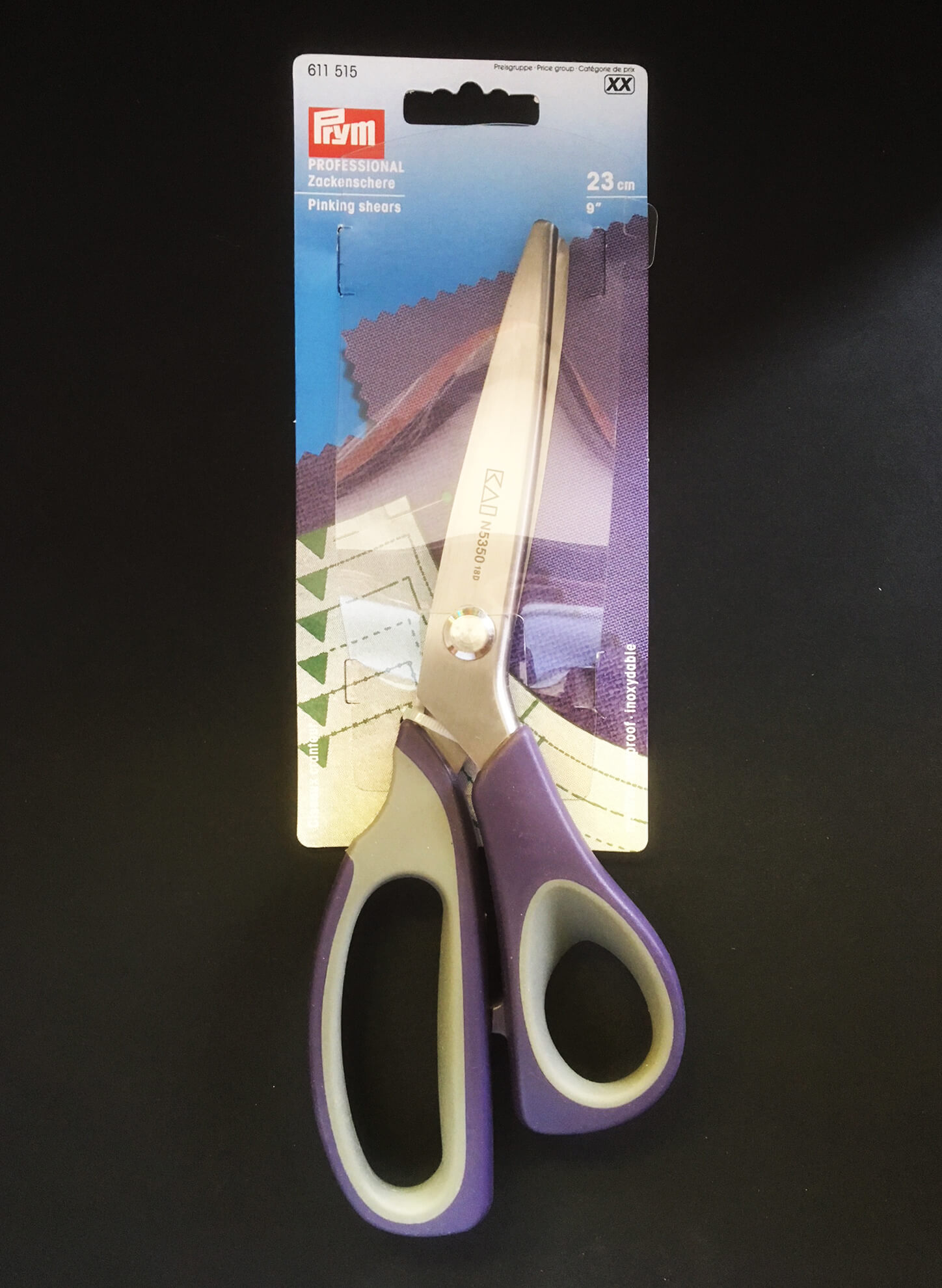 Kleiber Top Line Scissors Dressmaking Pinking Shears Embroidery 