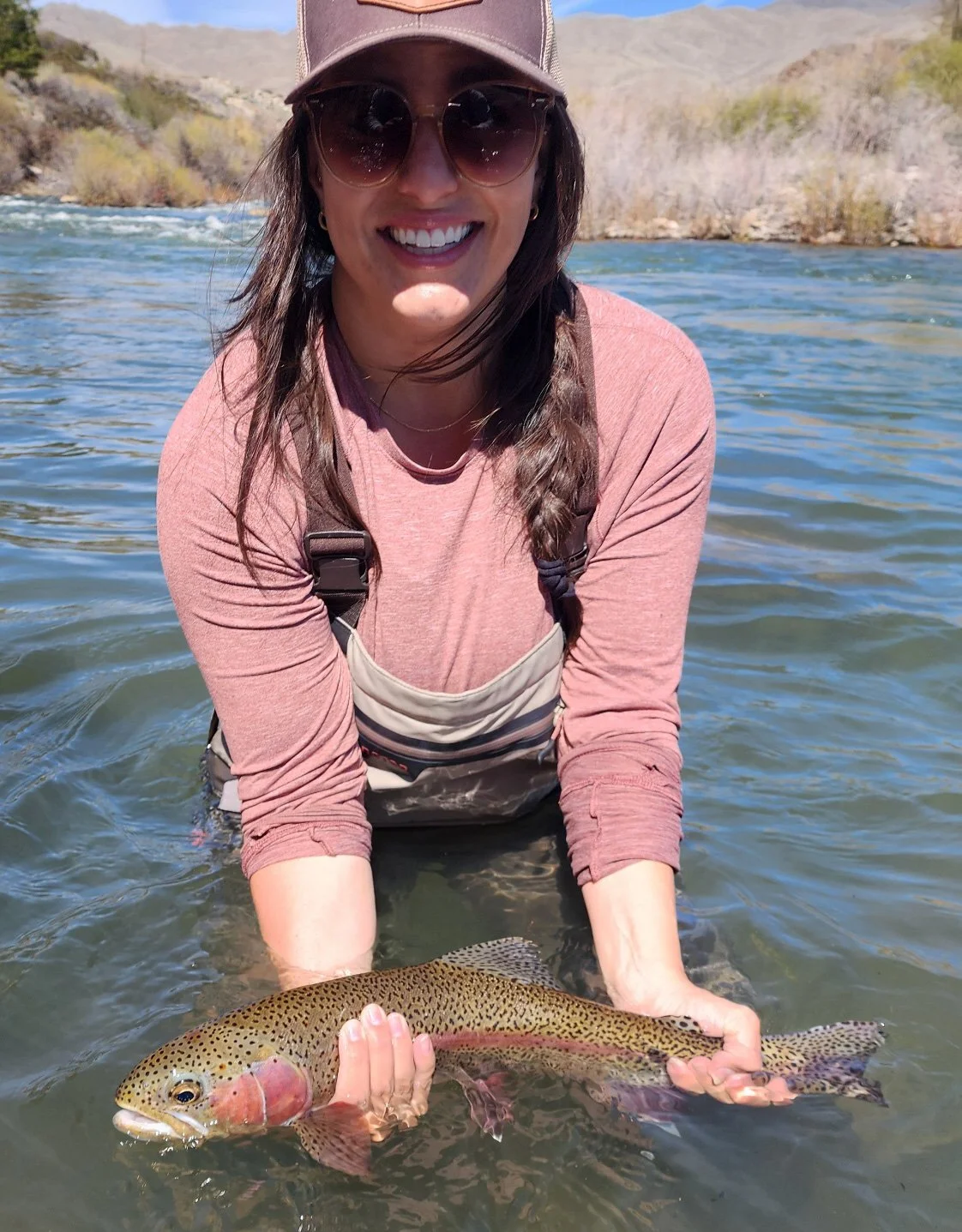  First fish on a fly rod 