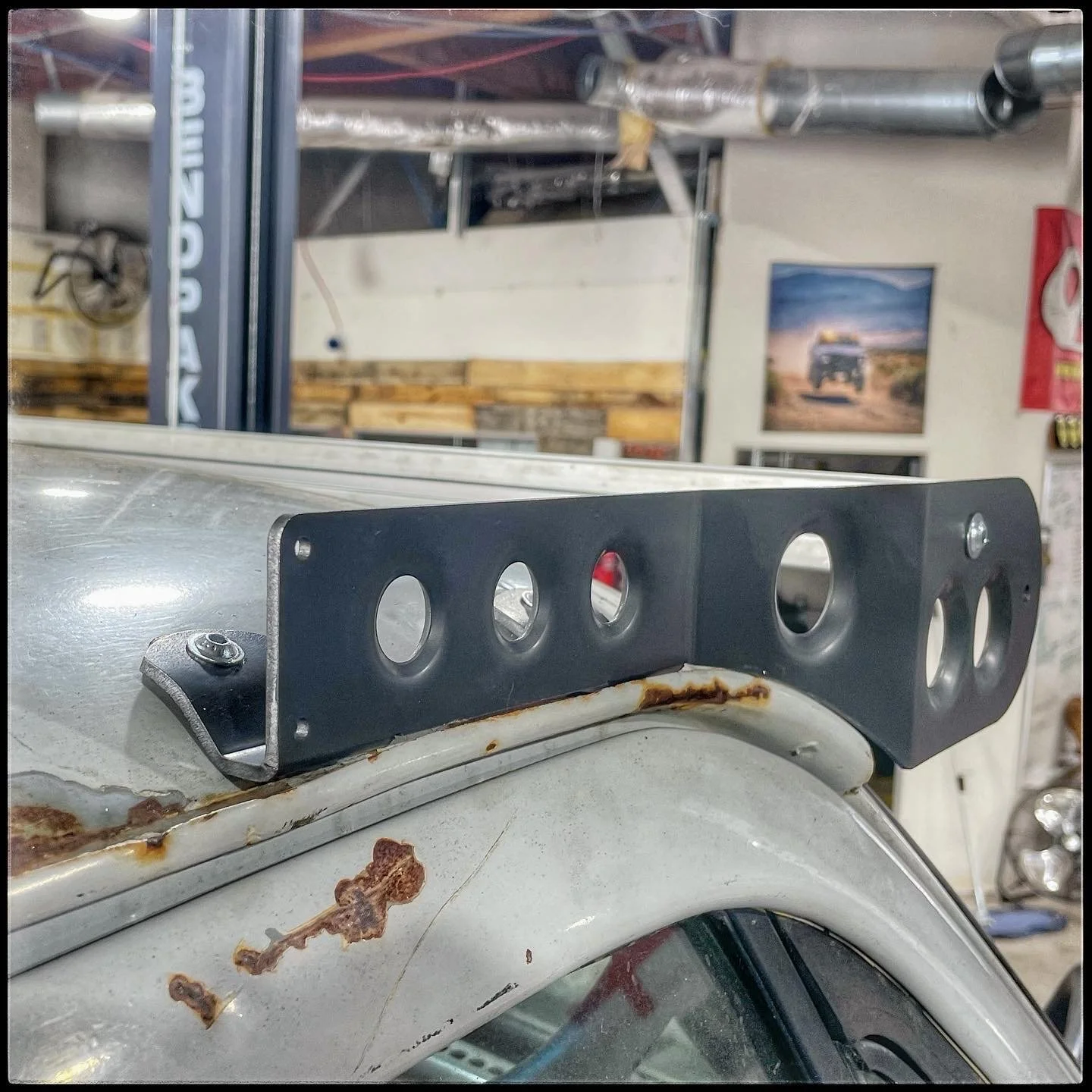 Roof Mounted Light Rack Kit — Merricks Garage