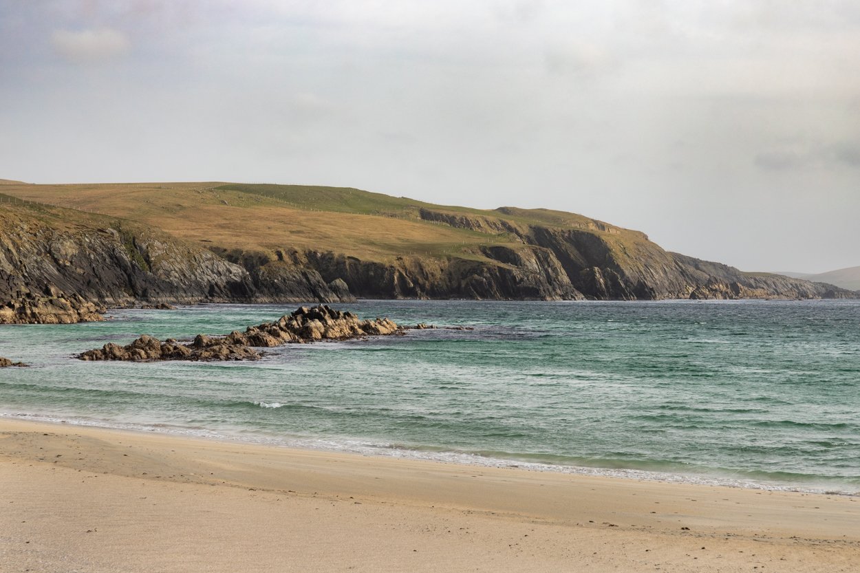 St. Ninian's Beach, Shetland, UK