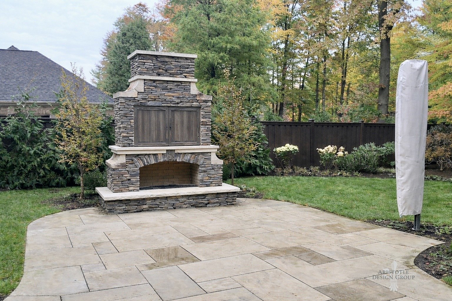 kitchen & fireplace Kirtland.JPG