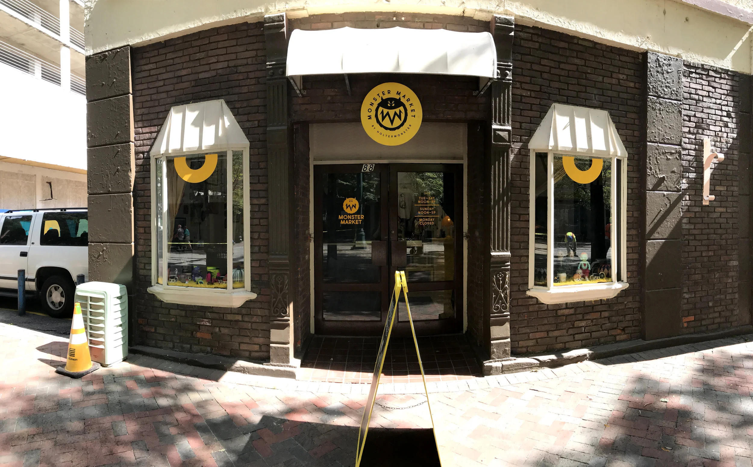 Popping up at 88 North Main Street — Before &amp; After at Monster Market 2017