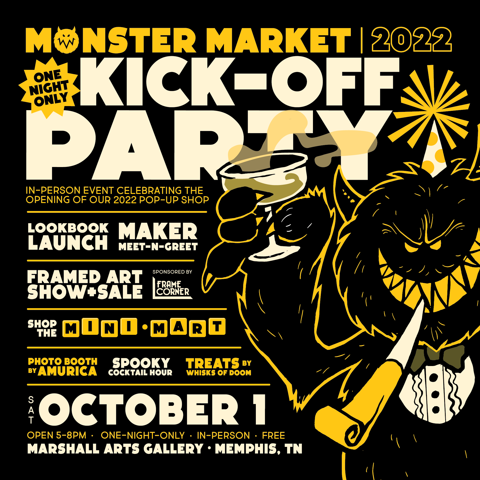 Monster Market 2022 Kick-Off Party!