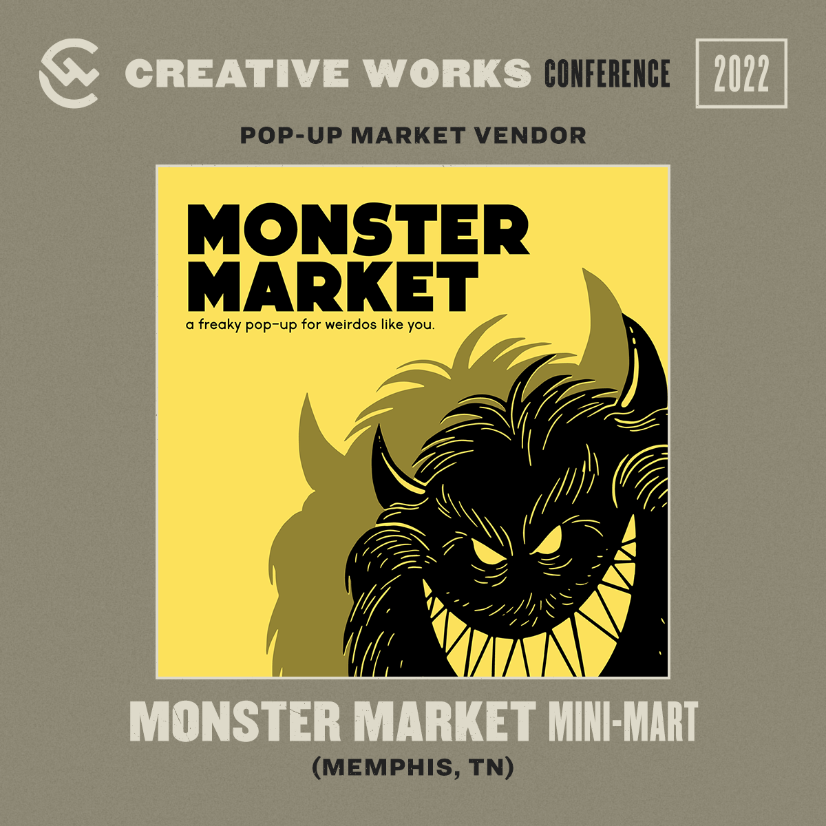 Monster Market Mini-Mart at Creative Works