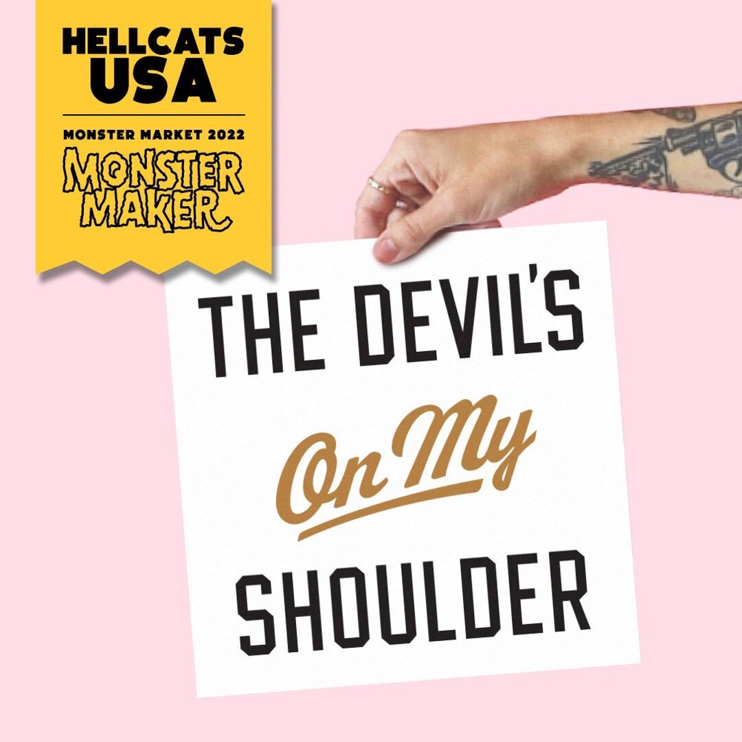 ✨Maker Spotlight: Hellcats USA✨ Hellcats USA are truly a staple of our Monster Market collections, and have been with us since year one! Based out of sunny Orlando, FL, Power couple Brittany Reagan &amp; Clark Orr design and produce their own line of