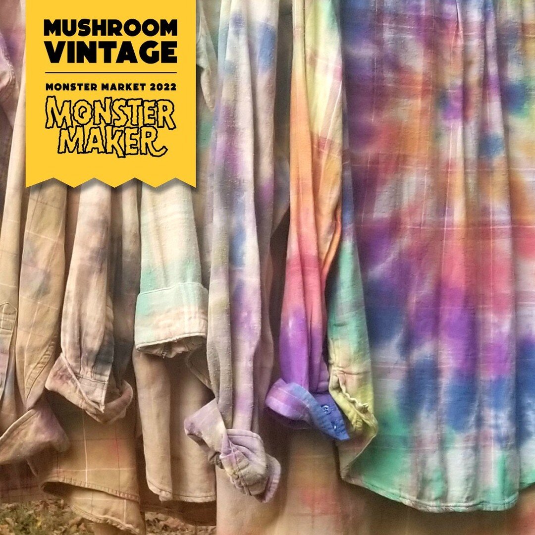 ✨Maker Spotlight: Mushroom Vintage✨Mushroom Vintage is the upcycled dye brand in Memphis, TN run by Reagan Crow! In her day job, Reagan is a high school art teacher, but on the side, she runs Mushroom Vintage, and is also an indispensable part of the