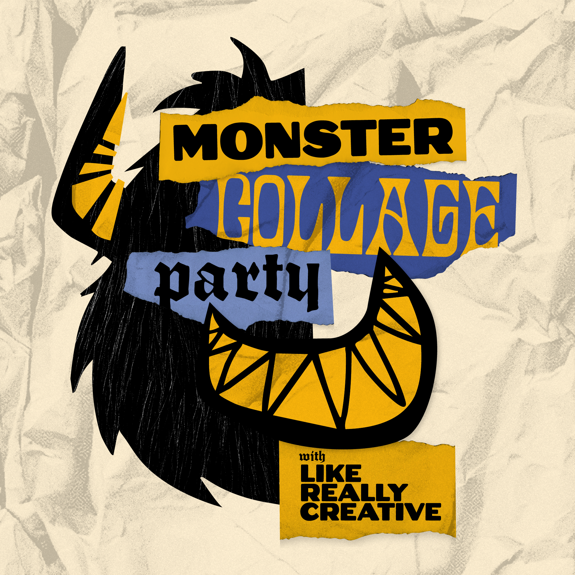 Monster Collage Party with Like Really Creative