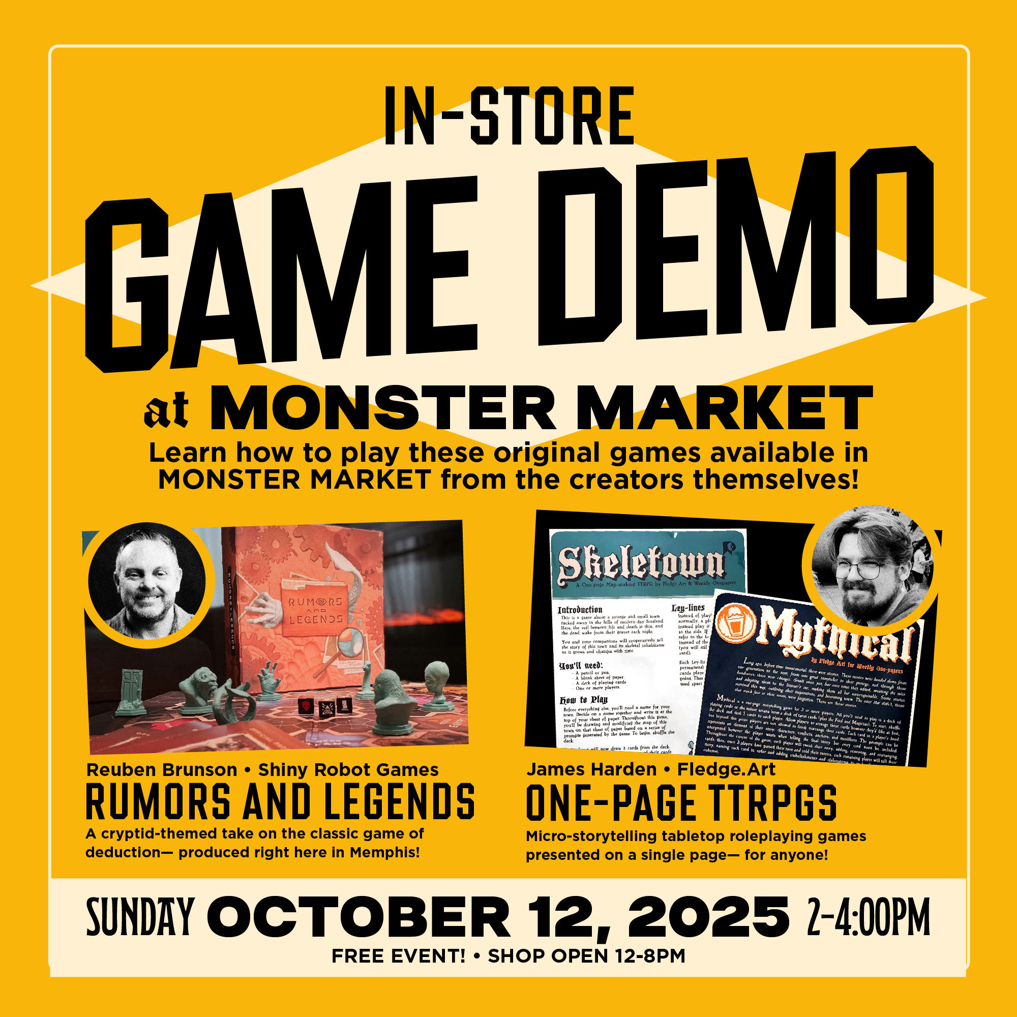 Game Demo at Monster Market