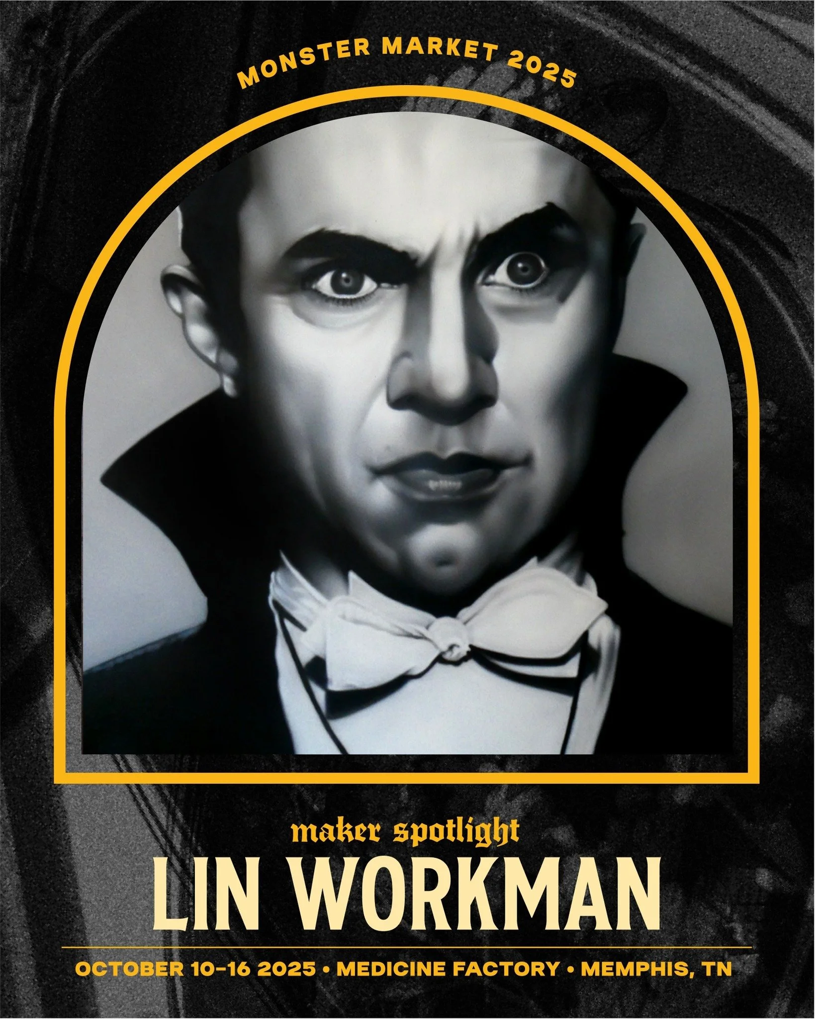 ✨Maker Spotlight: Lin Workman✨ Creepy Cartoonist Lin Workman has got range like you won't believe. From hyper realistic airbrush paintings to full-color original colored pencil drawings to classic ink and paper cartoons, comics and zines. Take home L