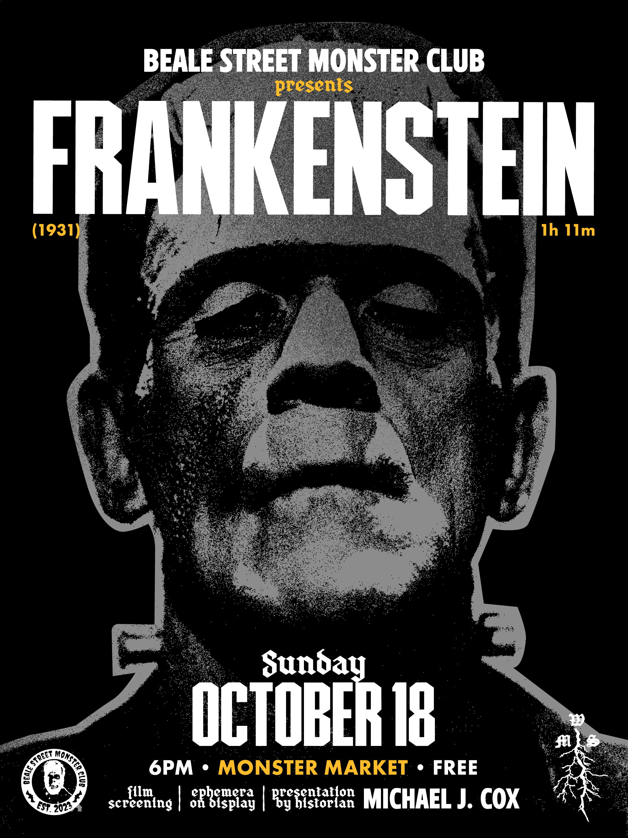 FRANKENSTEIN with Beale Street Monster Club