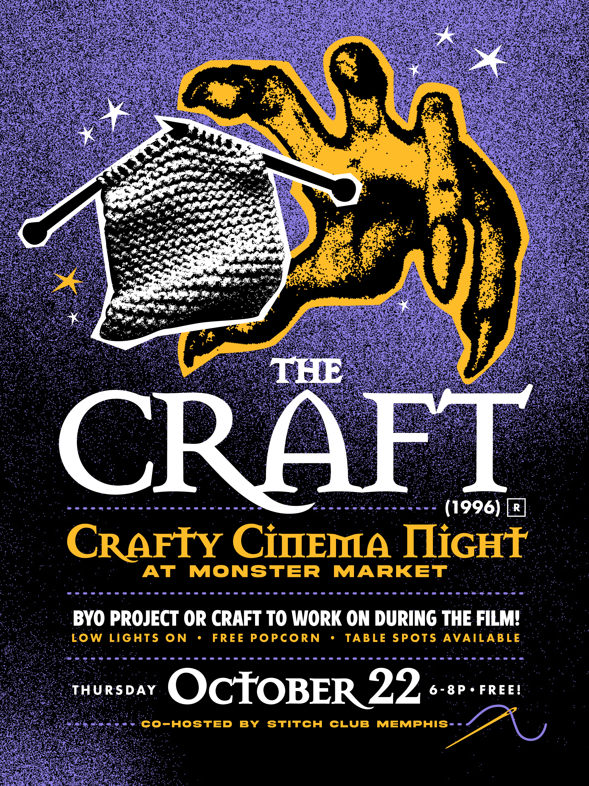THE CRAFT: Crafty Cinema Night
