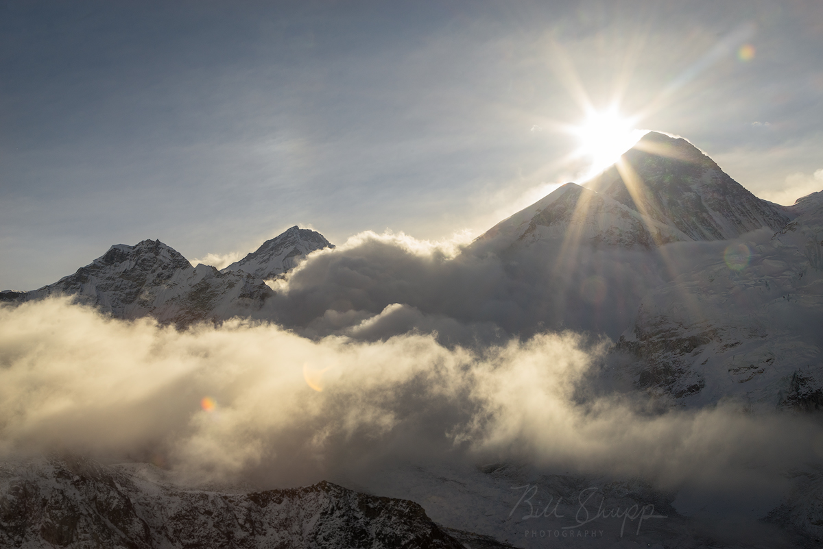 Sun Rising over Mt. Everest