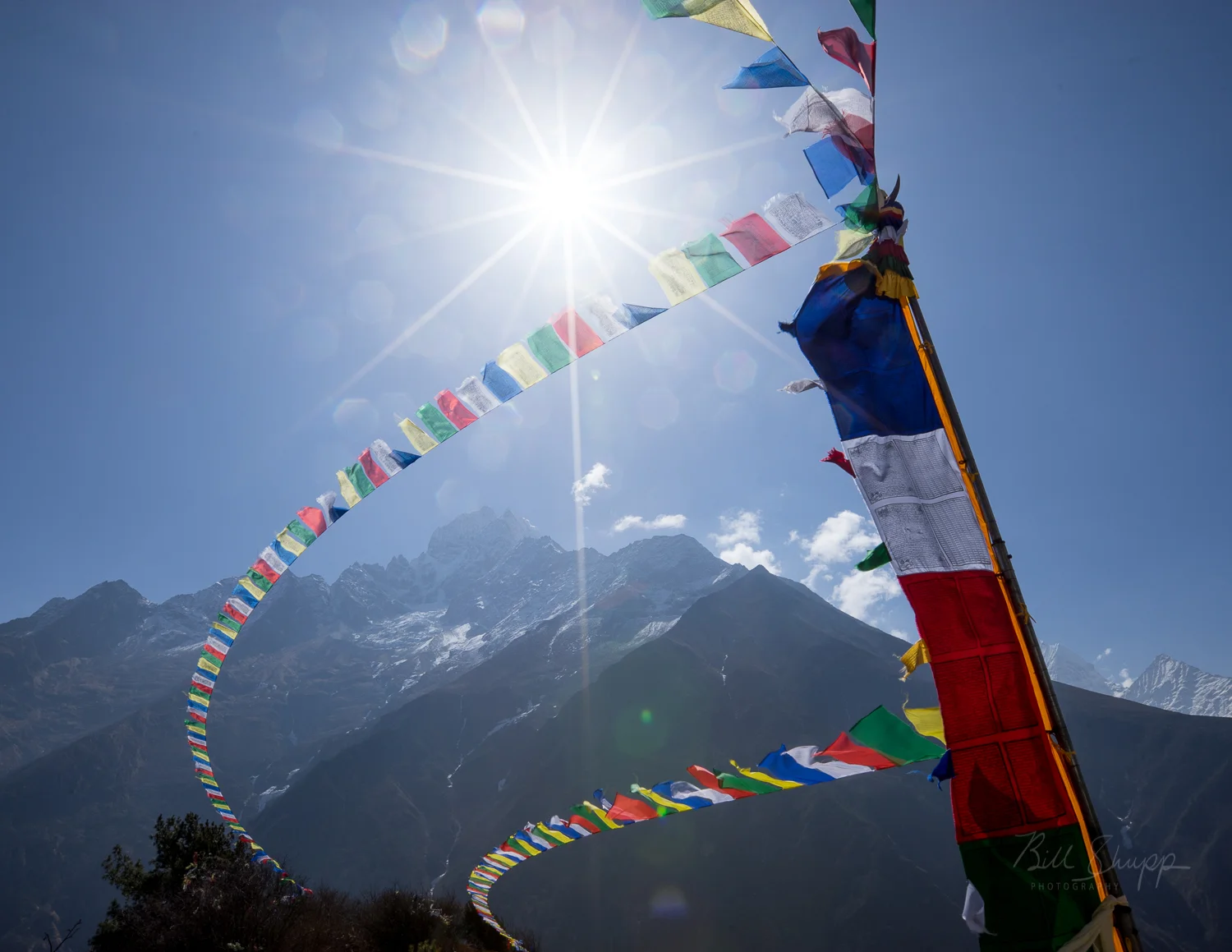 Prayer Flags in the Sun