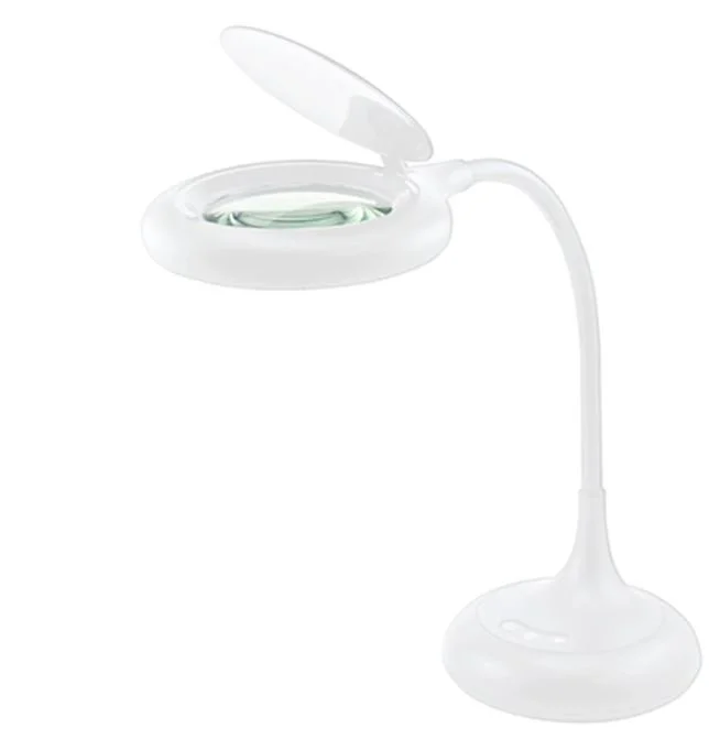 LED Zoom Desktop Magnifying Light – Gooseneck