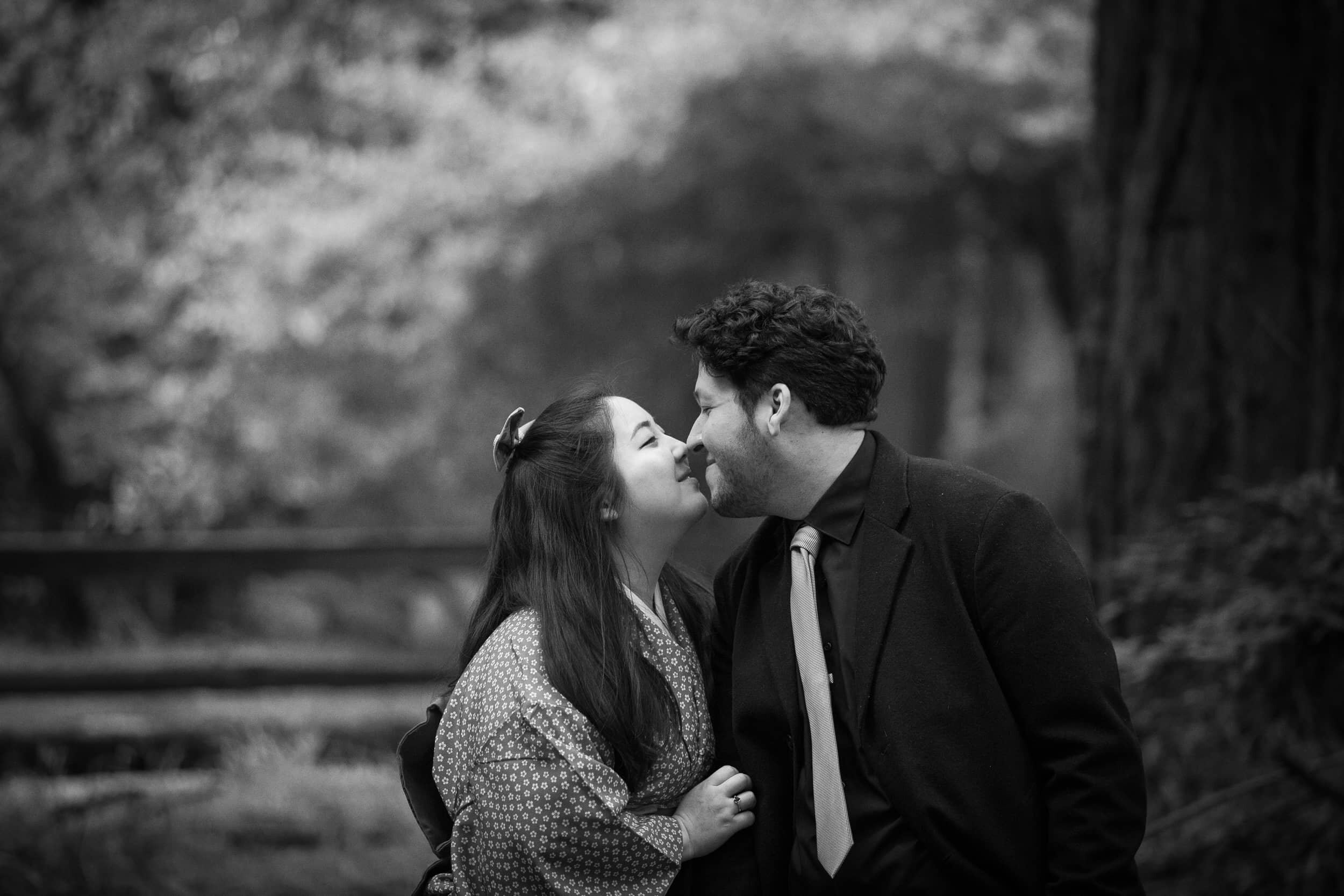 Kimono dress redwoods engagement photos-03.jpg