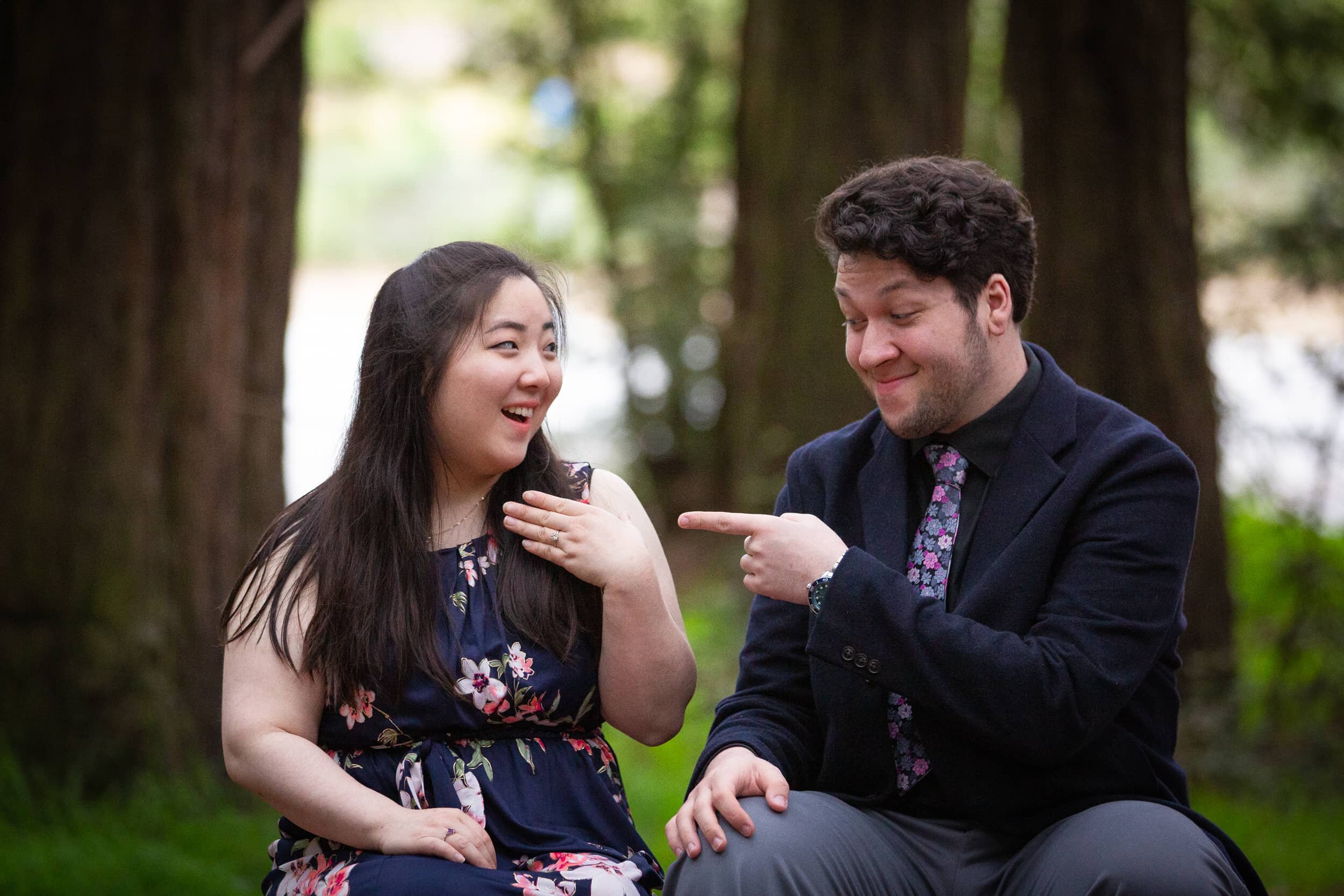 Kimono dress redwoods engagement photos-14.jpg