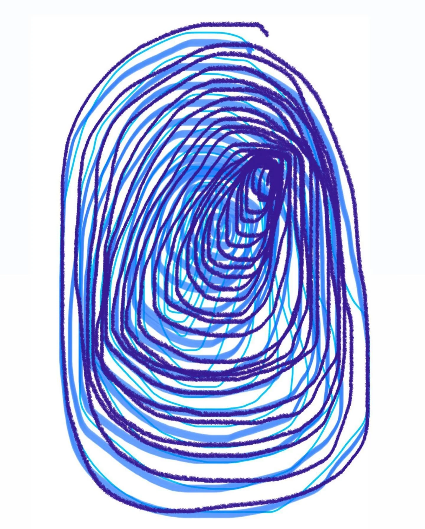 i know it&rsquo;s been literally a year, but here&rsquo;s my new fave thing: meditative/finger print/mindfulness drawings! consider this 99/100 lmao #100daysofwhoknows