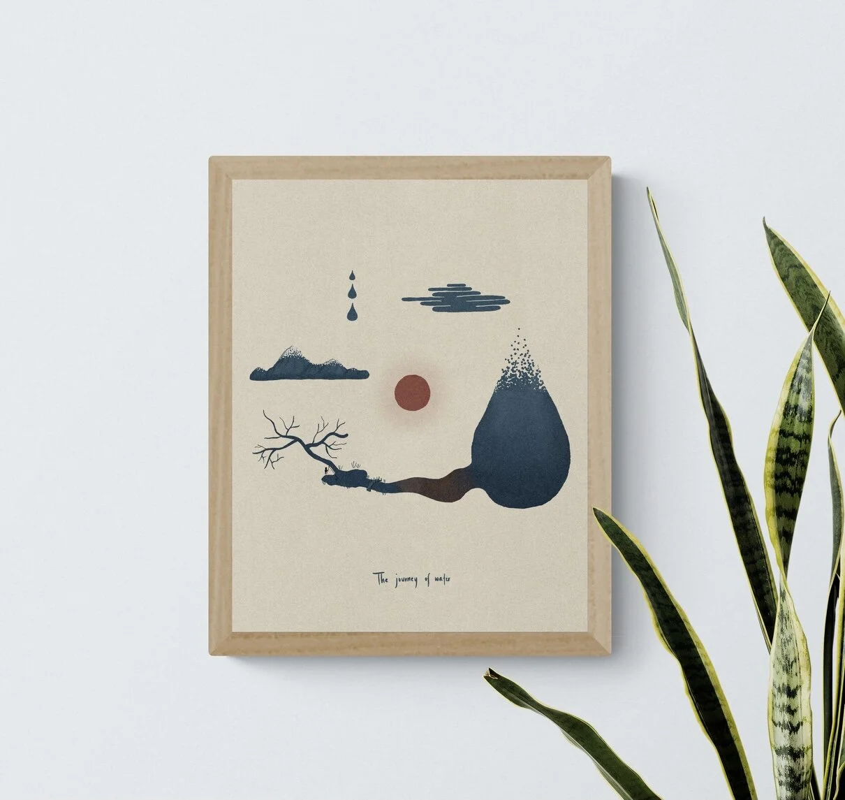 The Journey Of Water Print