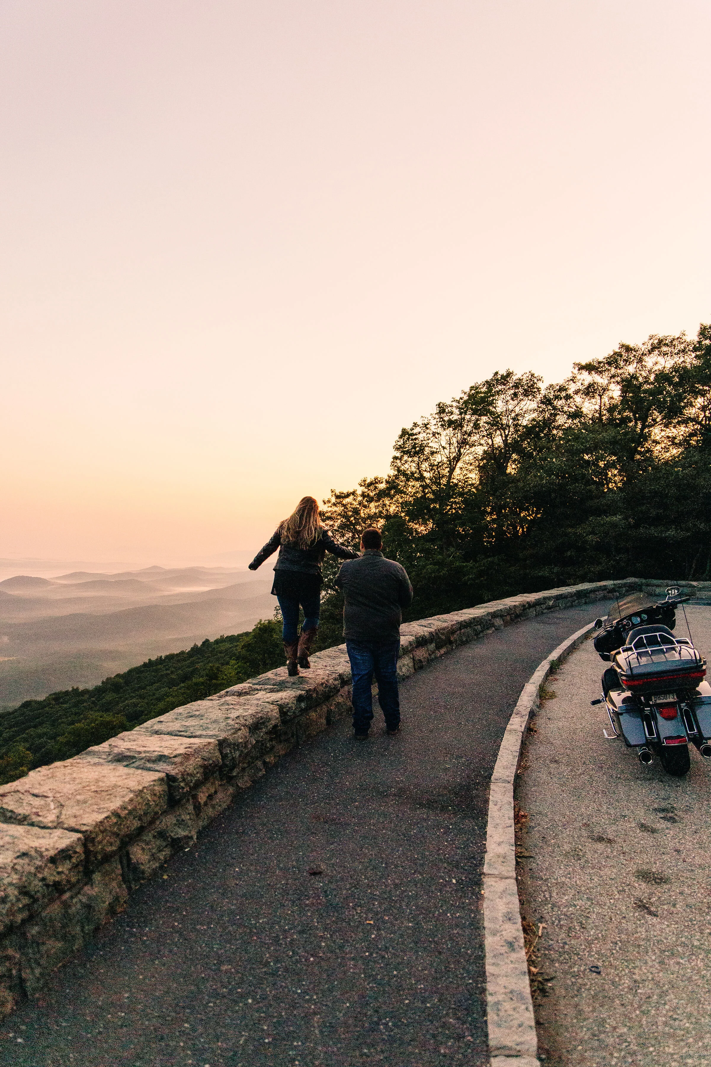 M+CRavensRoostMotorcycleSunriseEngagementSession(32).jpg