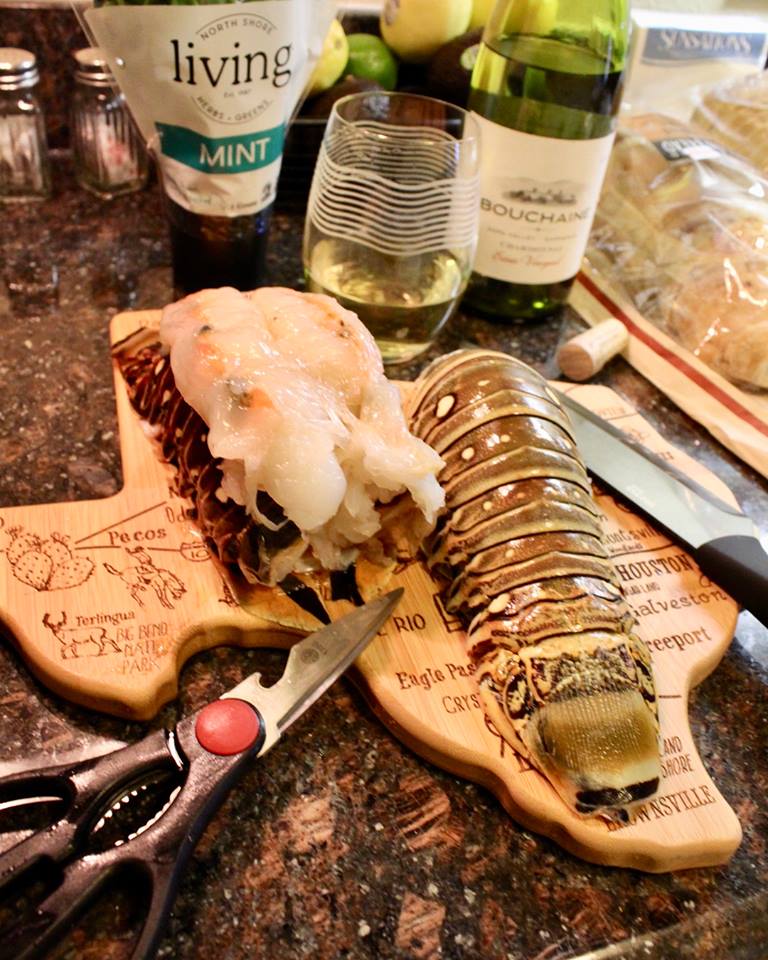 Lobster Tail Marinated