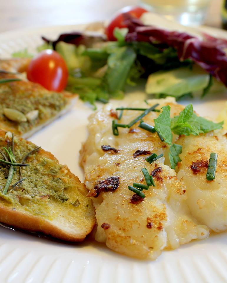 Atlantic Cod Sauteed with Garlic Butter
