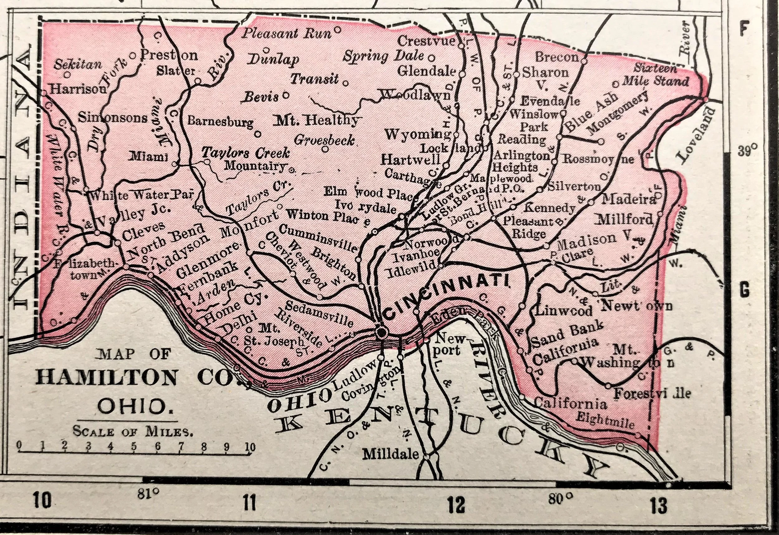 Map Of Southeastern Ohio