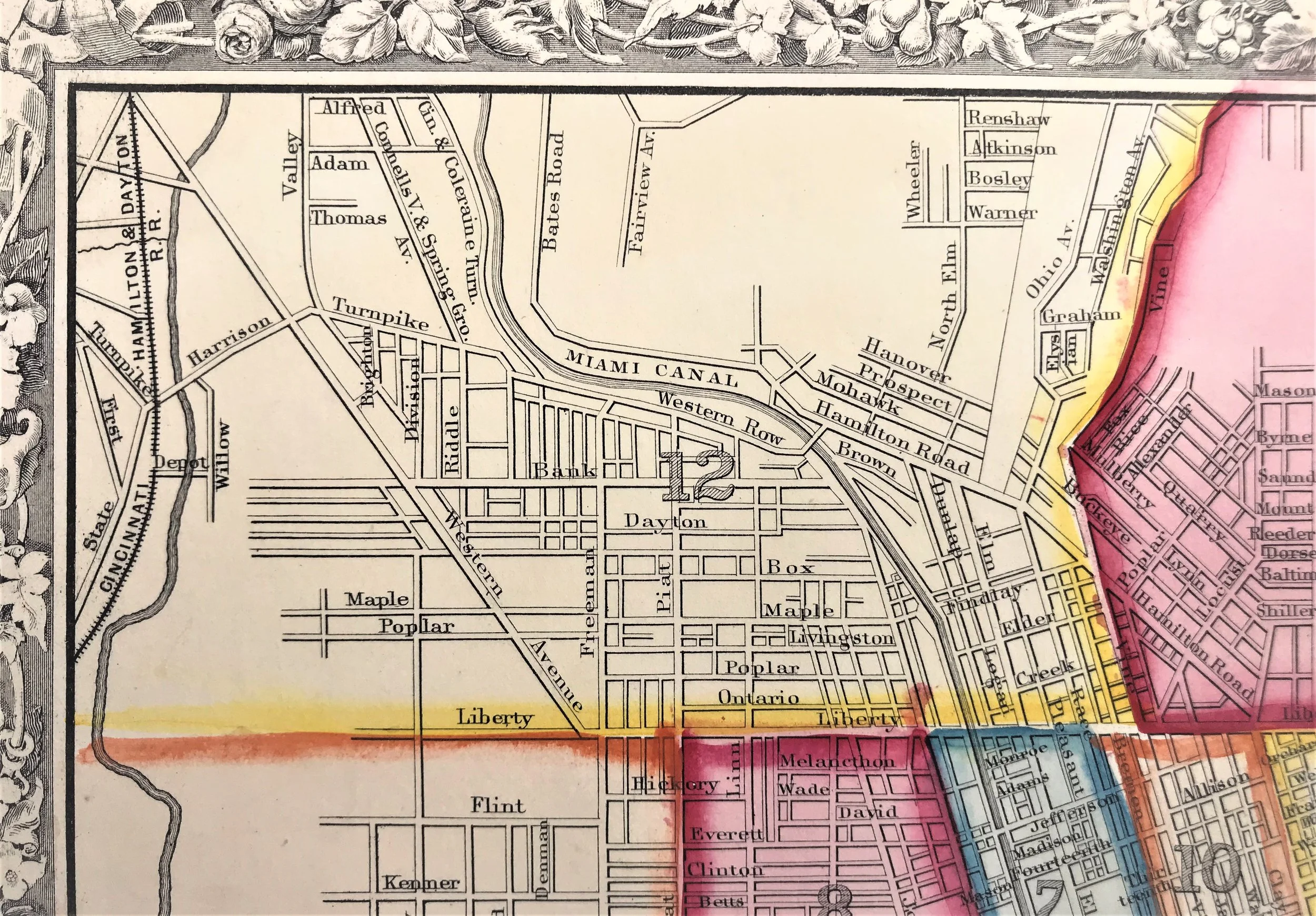 12th ward of Cincinnati, c. 1862
