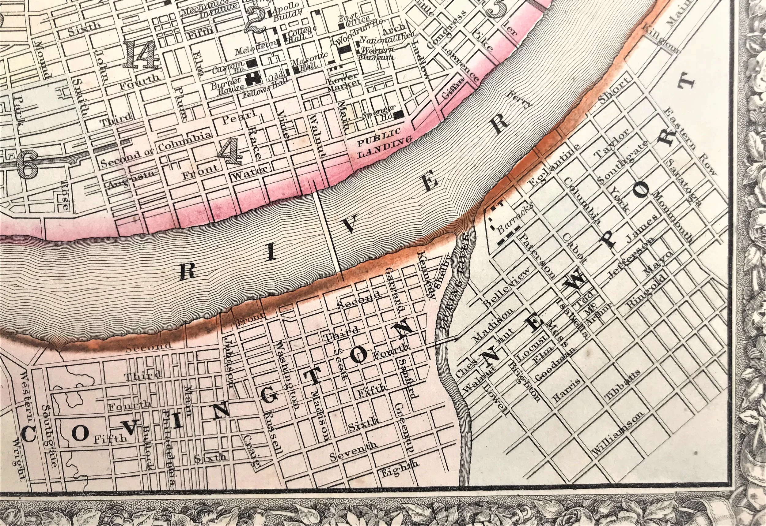 Newport &amp; Covington, Kentucky, c. 1865