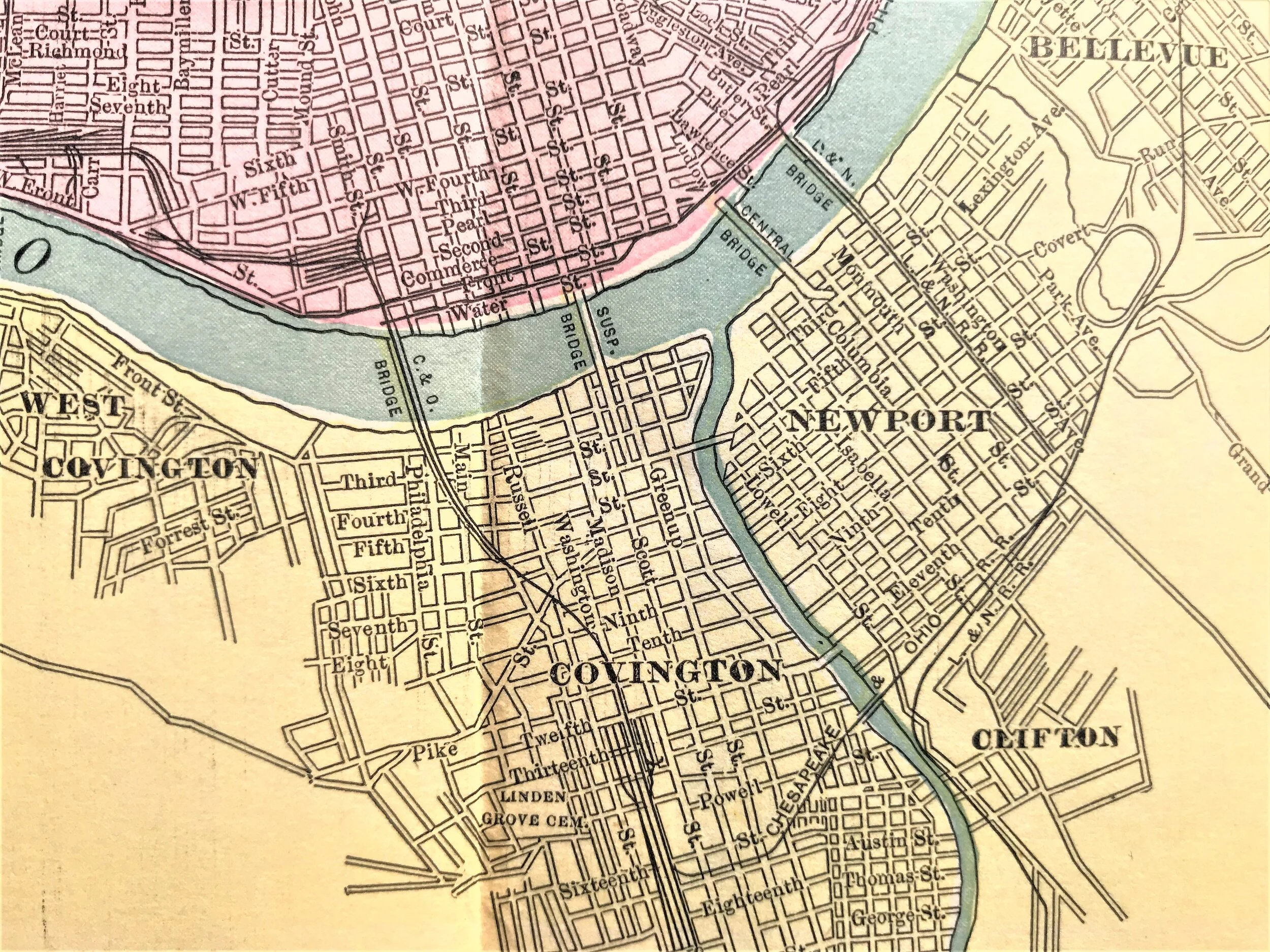 Covington &amp; Newport, Kentucky, c. 1904