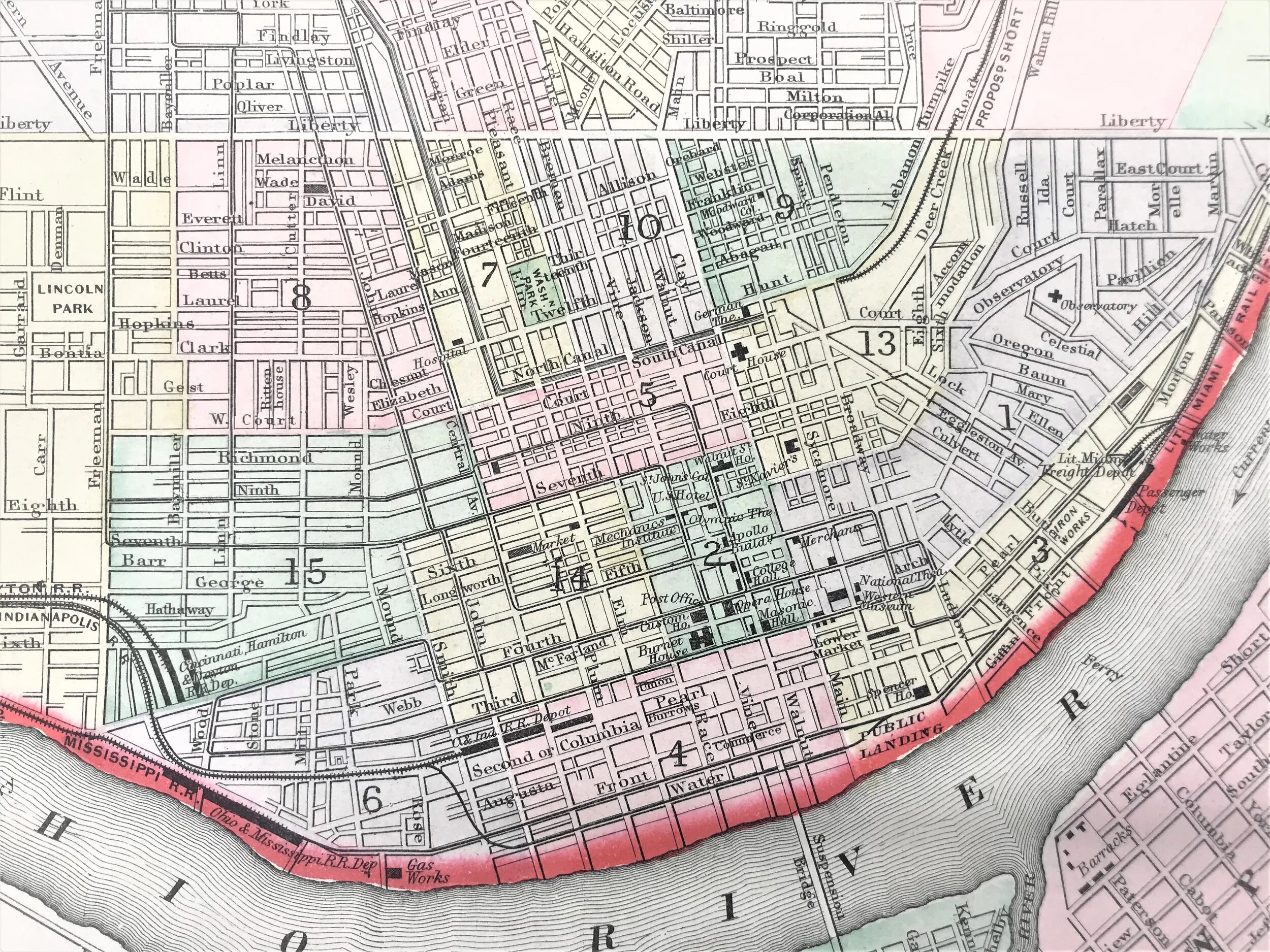 Cincinnati, Ohio, c. 1887