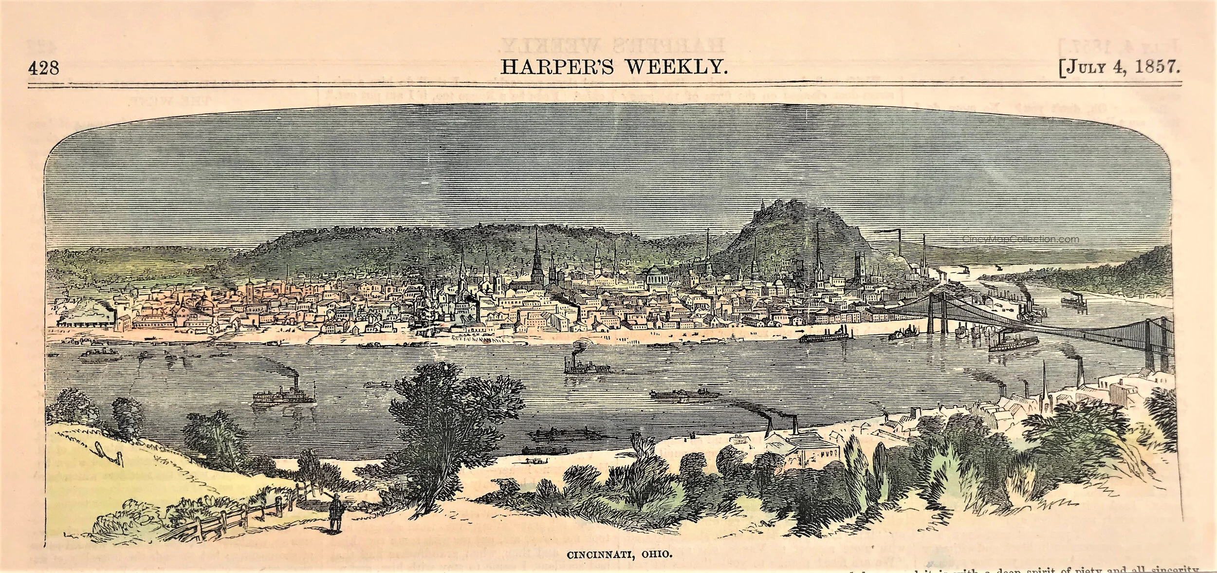  Cincinnati, c. 1857 