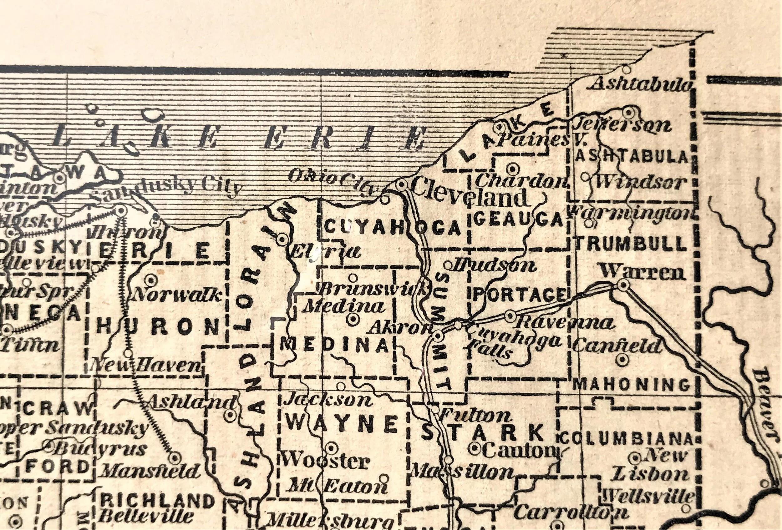  Northeast Ohio, c. 1854 