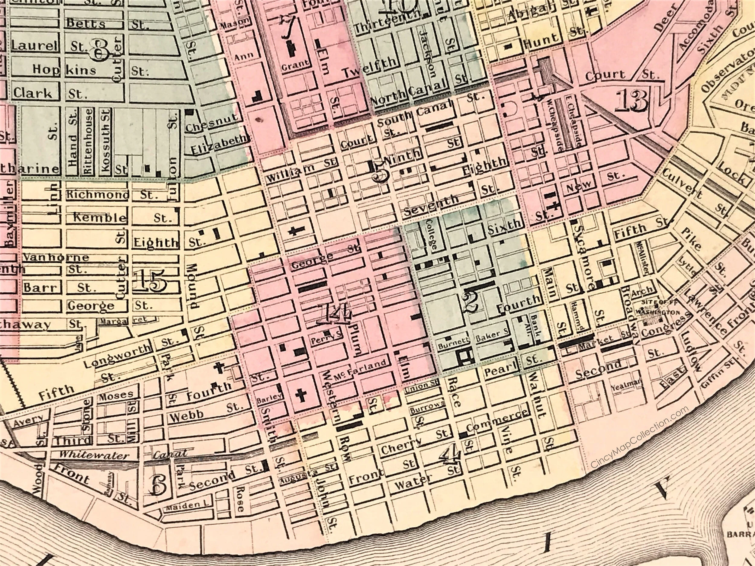  Cincinnati, Ohio c. 1855 