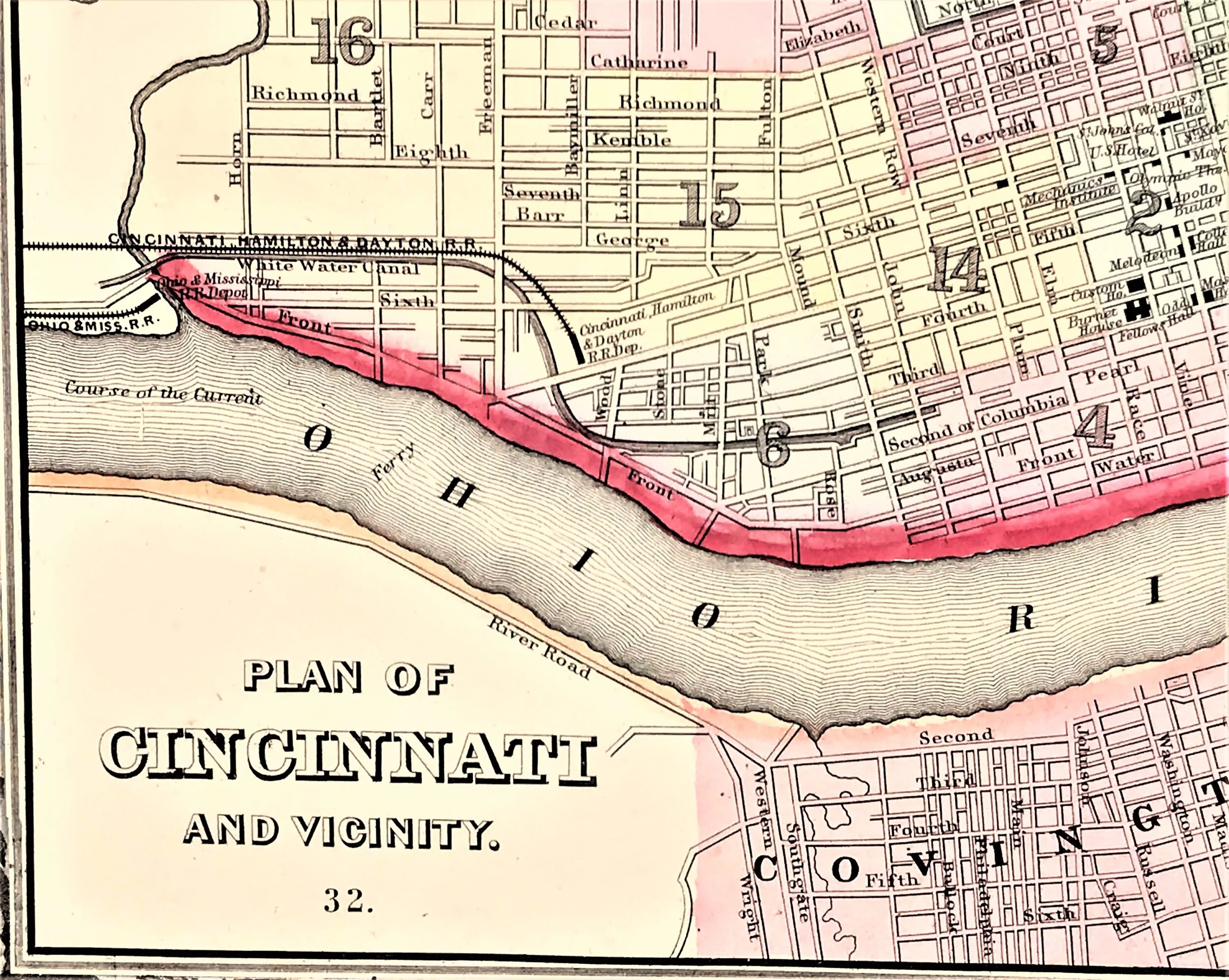  Plan of Cincinnati and Vicinity  