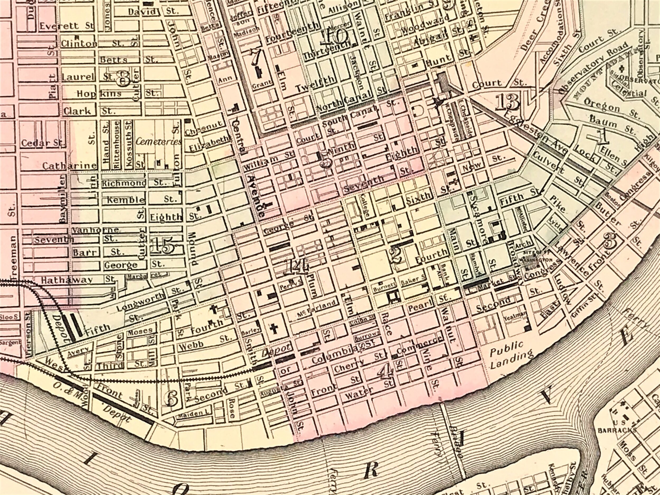  Cincinnati, c. 1868 