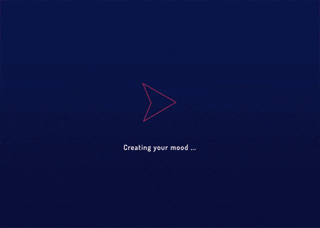 Geometric Loading Animations for Thymia