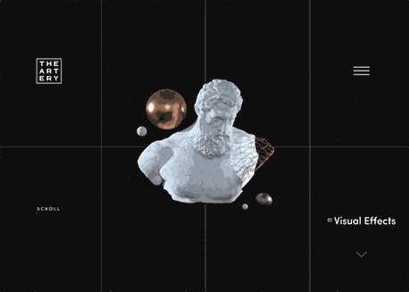 3D Rotation Vfx for The Artery