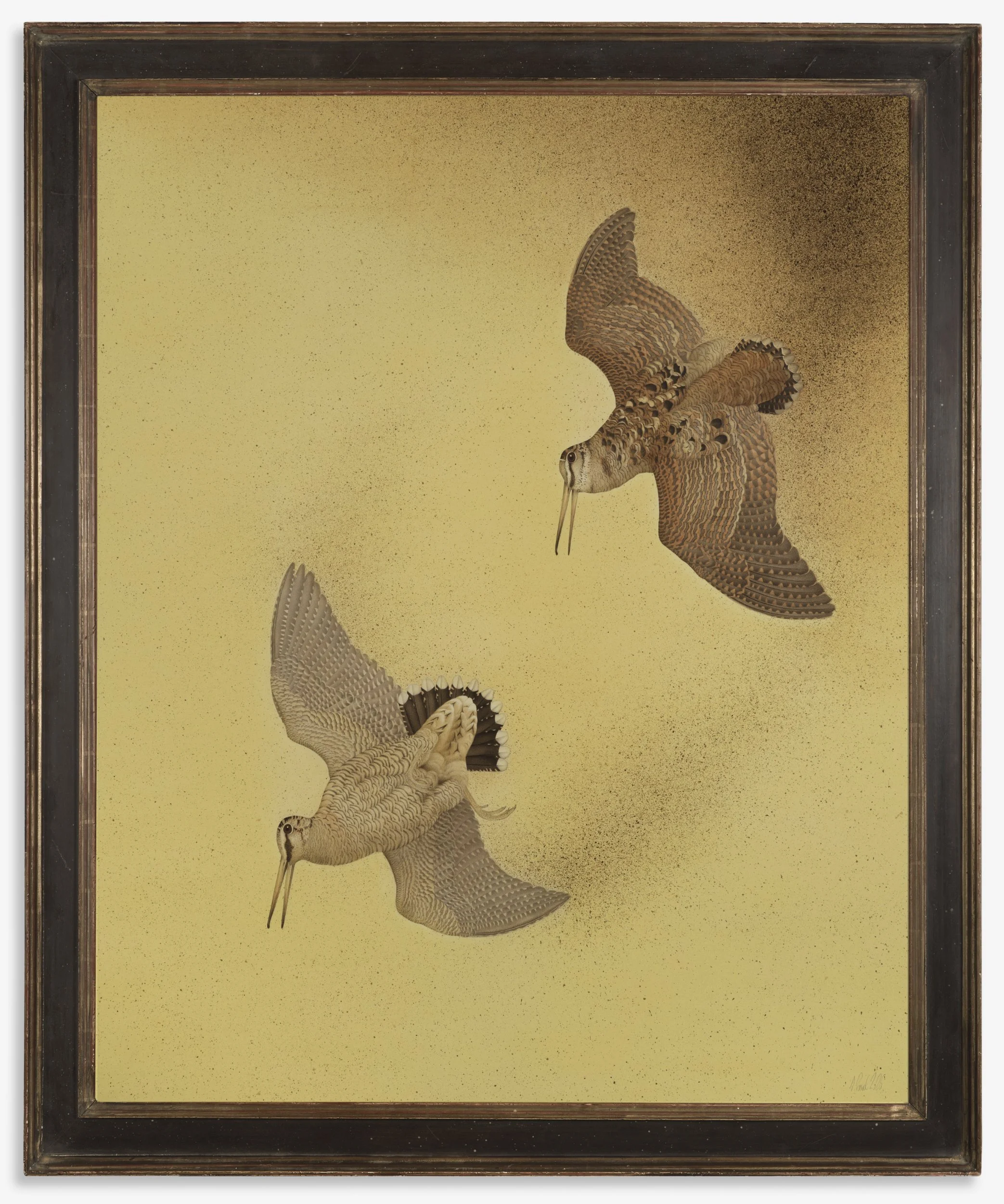 WOODCOCK PAIR 2026 124cmx104cm (FRAMED SIZE)