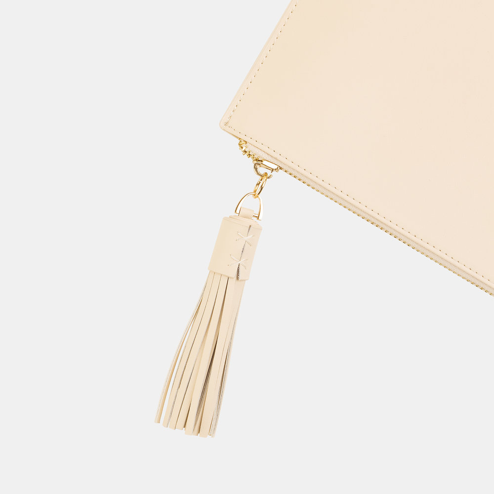 Personalized Leather Pouches and Clutches with Tassels - Custom Monogram —  Valerie Constance - Personalized Leather Tech Accessories