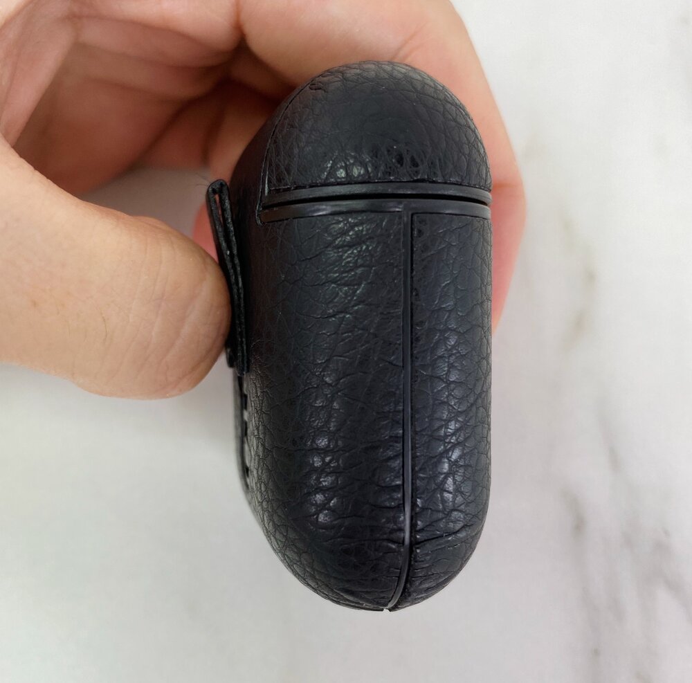 Custom Keychain - Silicone With Ink Imprint - 1ct - Black