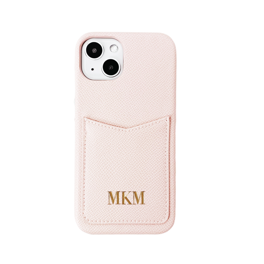 iPhone 13 Series - Jetsetter Single Pocket Case - Pale Pink