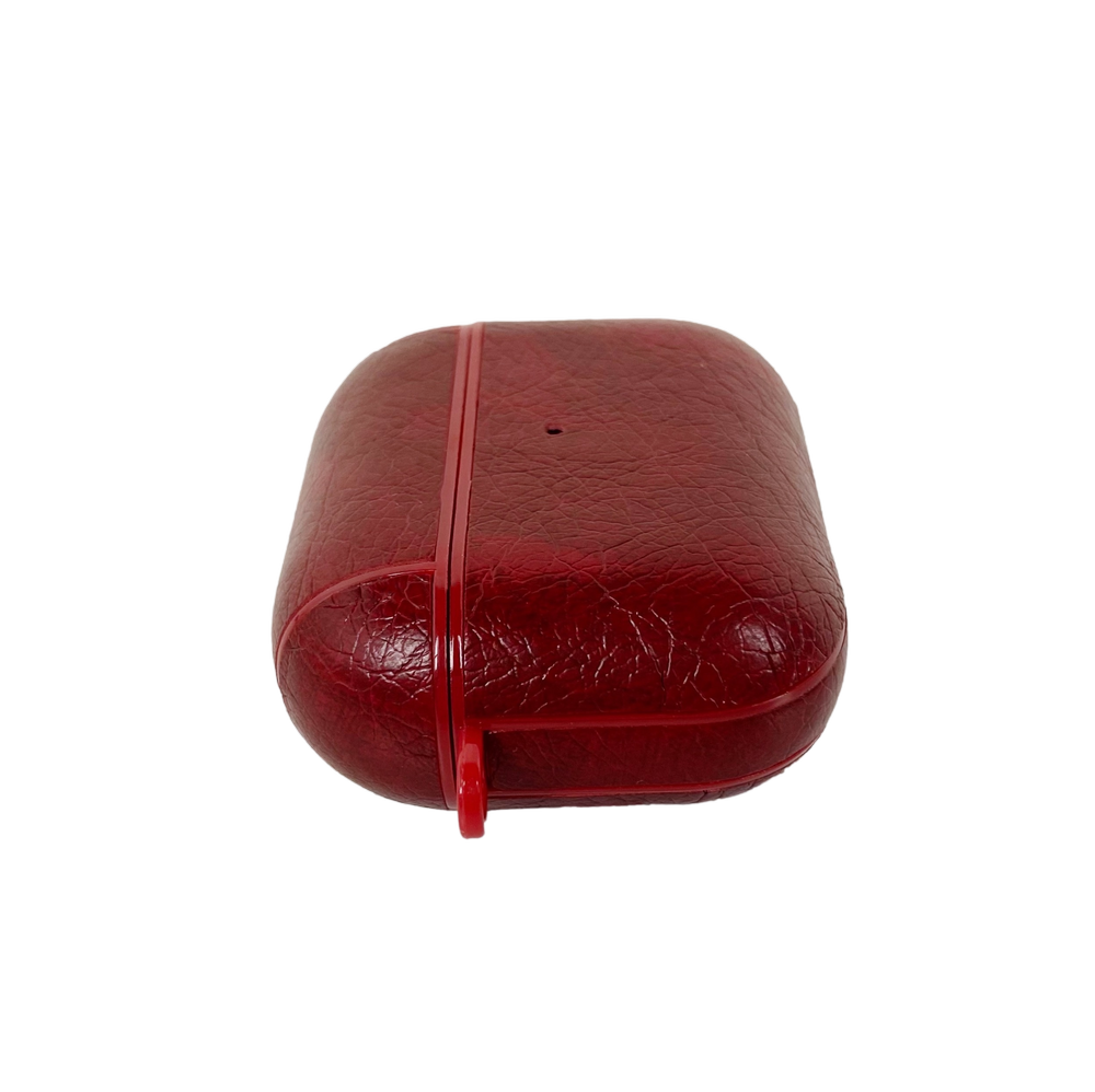 AirPods 3 and Pro Case with Keychain - Burgundy Red — Valerie