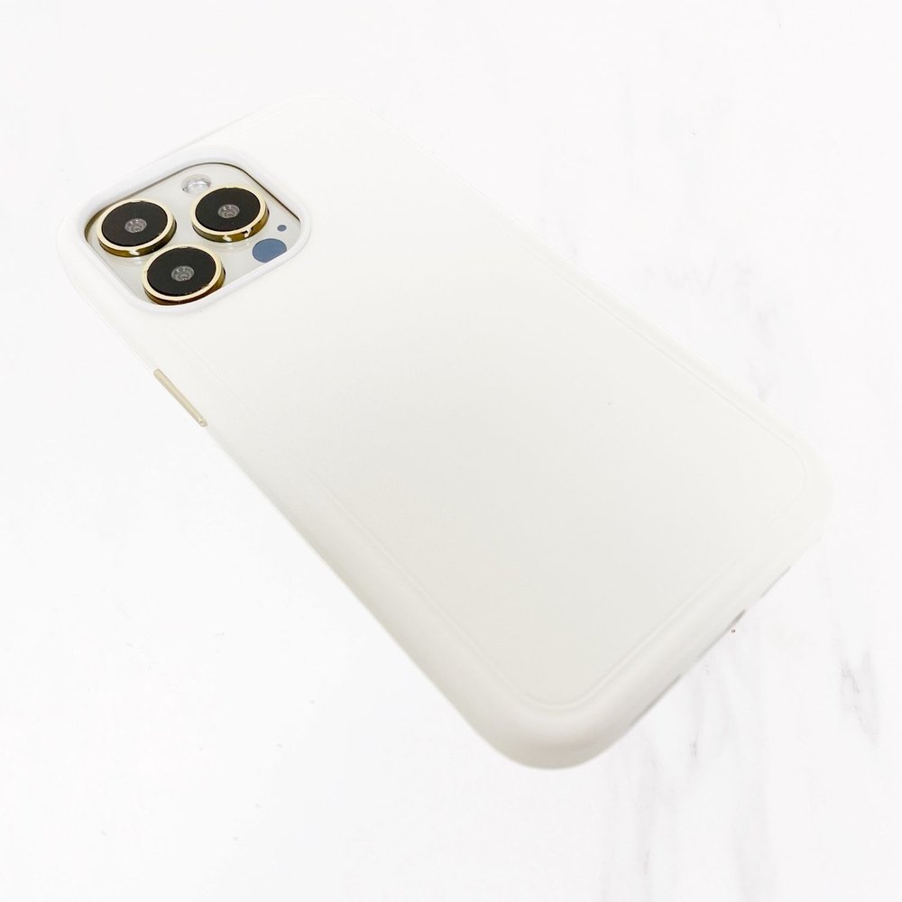 iPhone 12 Series Designer Case with MagSafe - Small Font - White — Valerie  Constance - Personalized Leather Tech Accessories